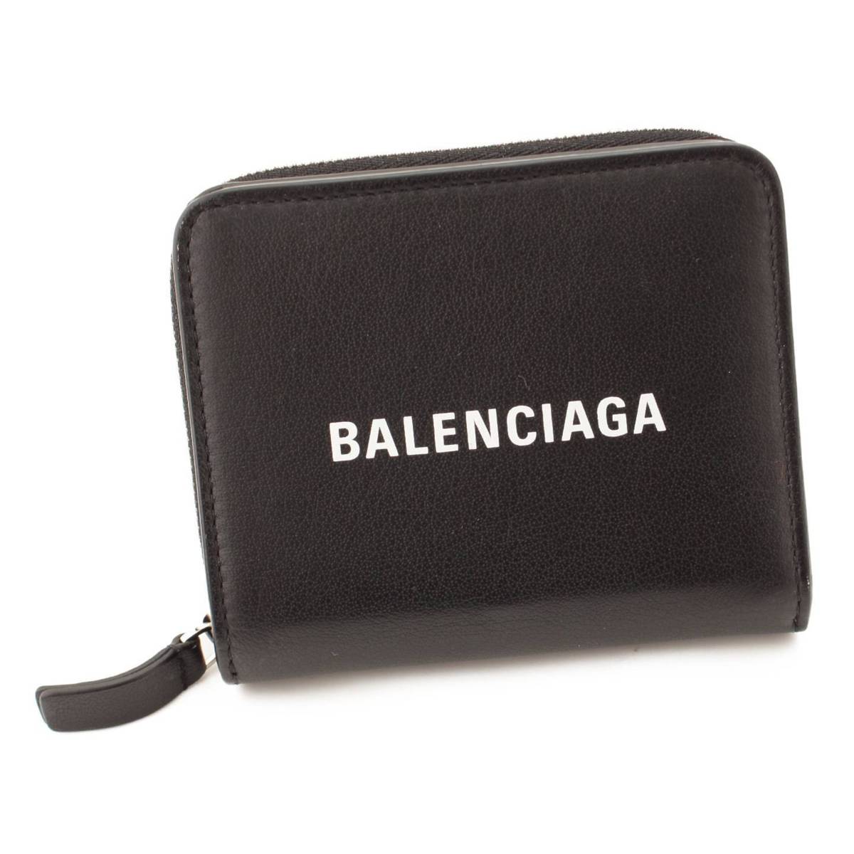 バレンシアガ(Balenciaga) エブリデイ ビルフォード スモールウォレット 折り財布 551933 ブラック