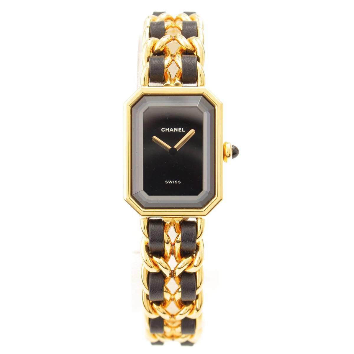 シャネル(Chanel) プルミエール 腕時計 H0001 ゴールド ブラック S ...