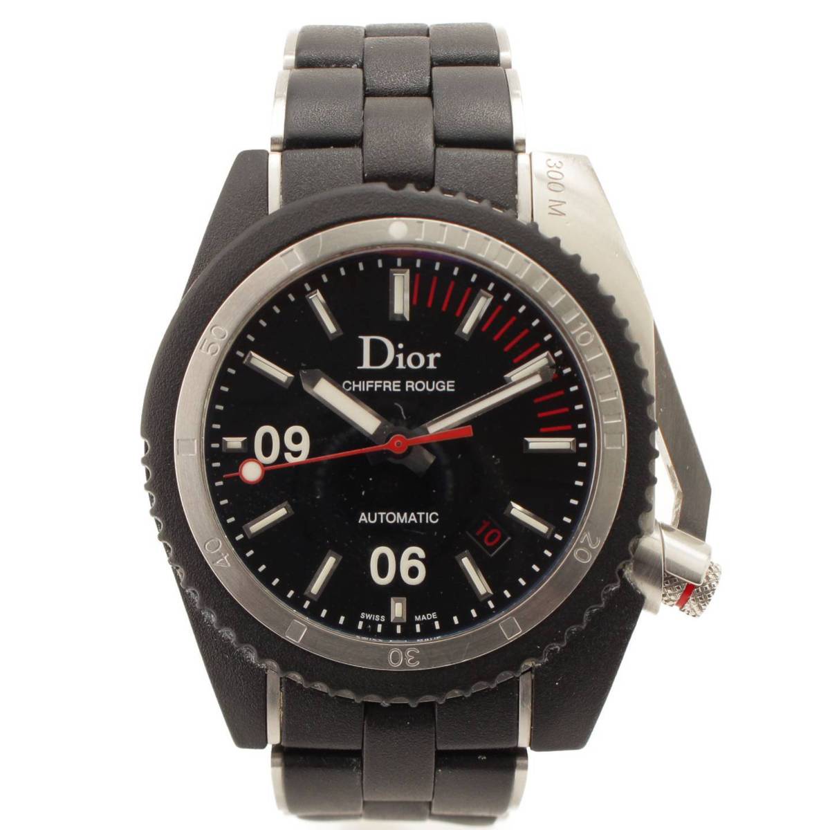 Christian Dior シフルルージュ メンズ 腕時計 自動巻き SS