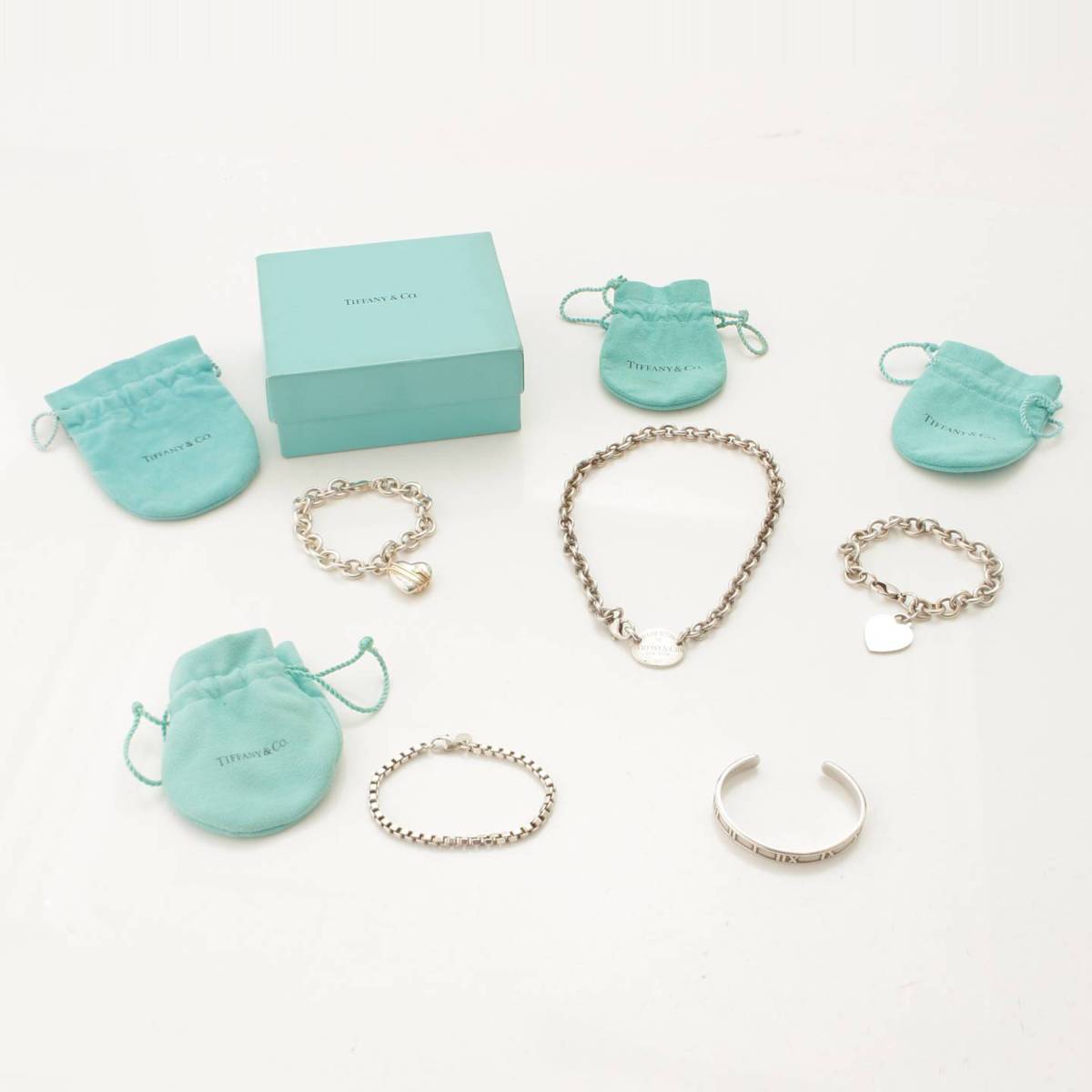 ティファニー(Tiffany) セット販売 5点 バングル・ブレスレット