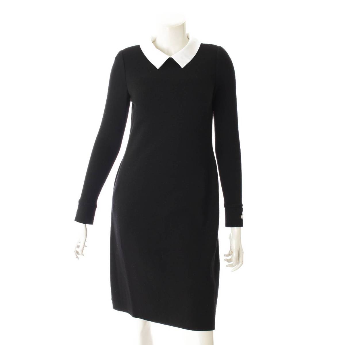 tHNV[(Foxey) Knit Dress Marion ݕt jbgs[X ubN 37125 ubN 38