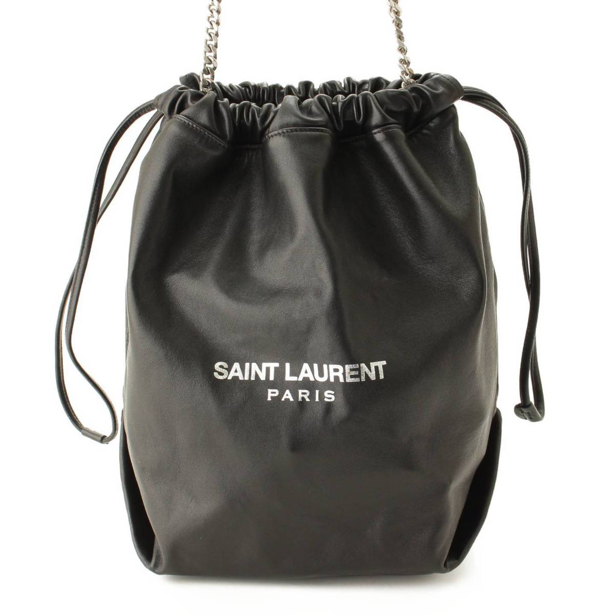 正規品♫サンローラン♫スタッズ♫巾着型のバッグ