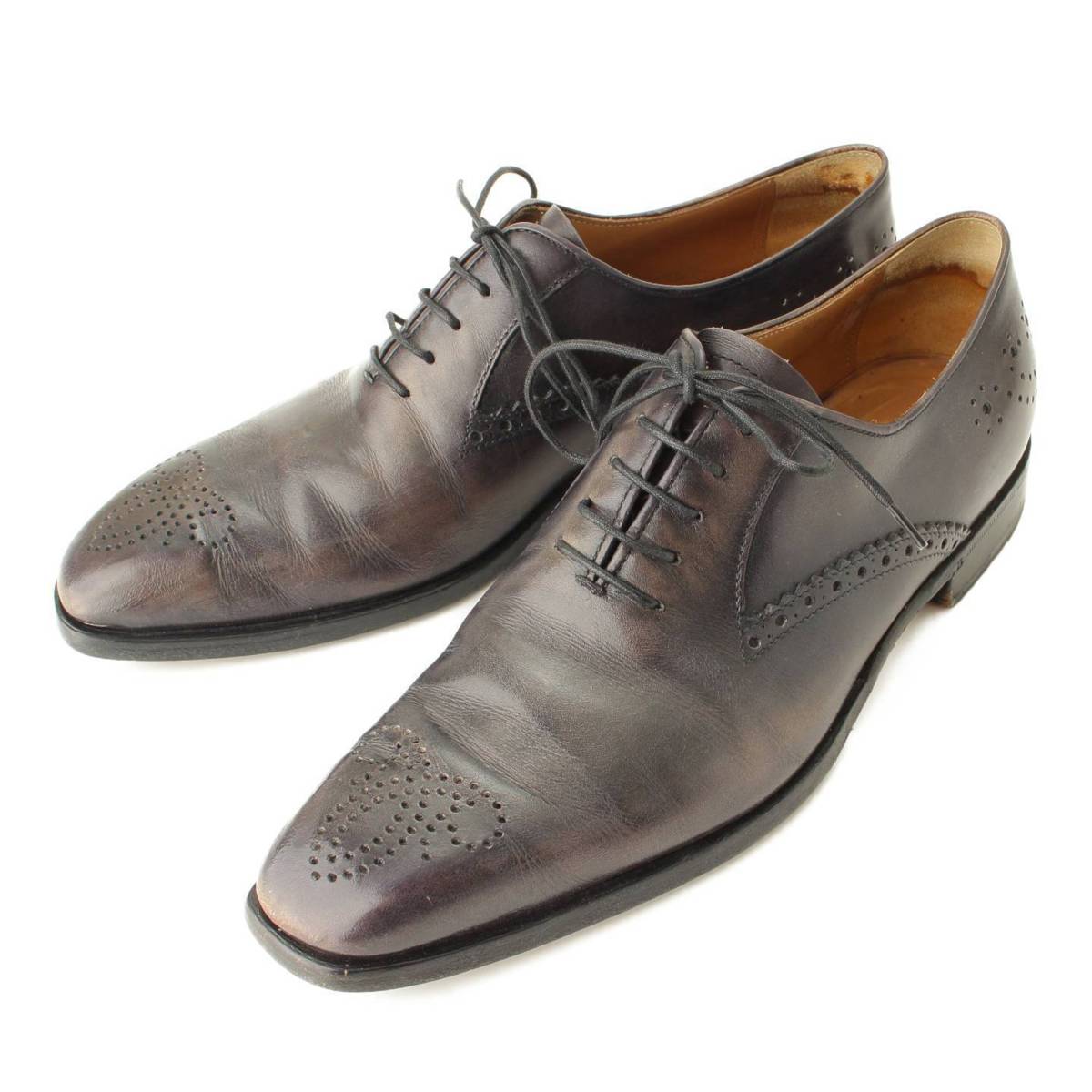 ブレコス（Brecos）イタリア製革靴 トープグレー 41