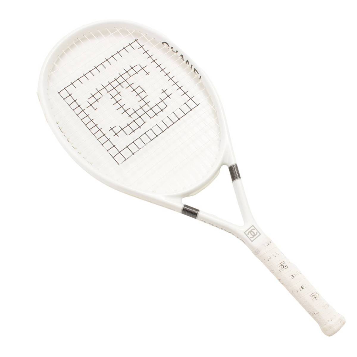 シャネル(Chanel) シャネルスポーツ ココマーク テニスラケット ホワイト 中古 通販 retro レトロ