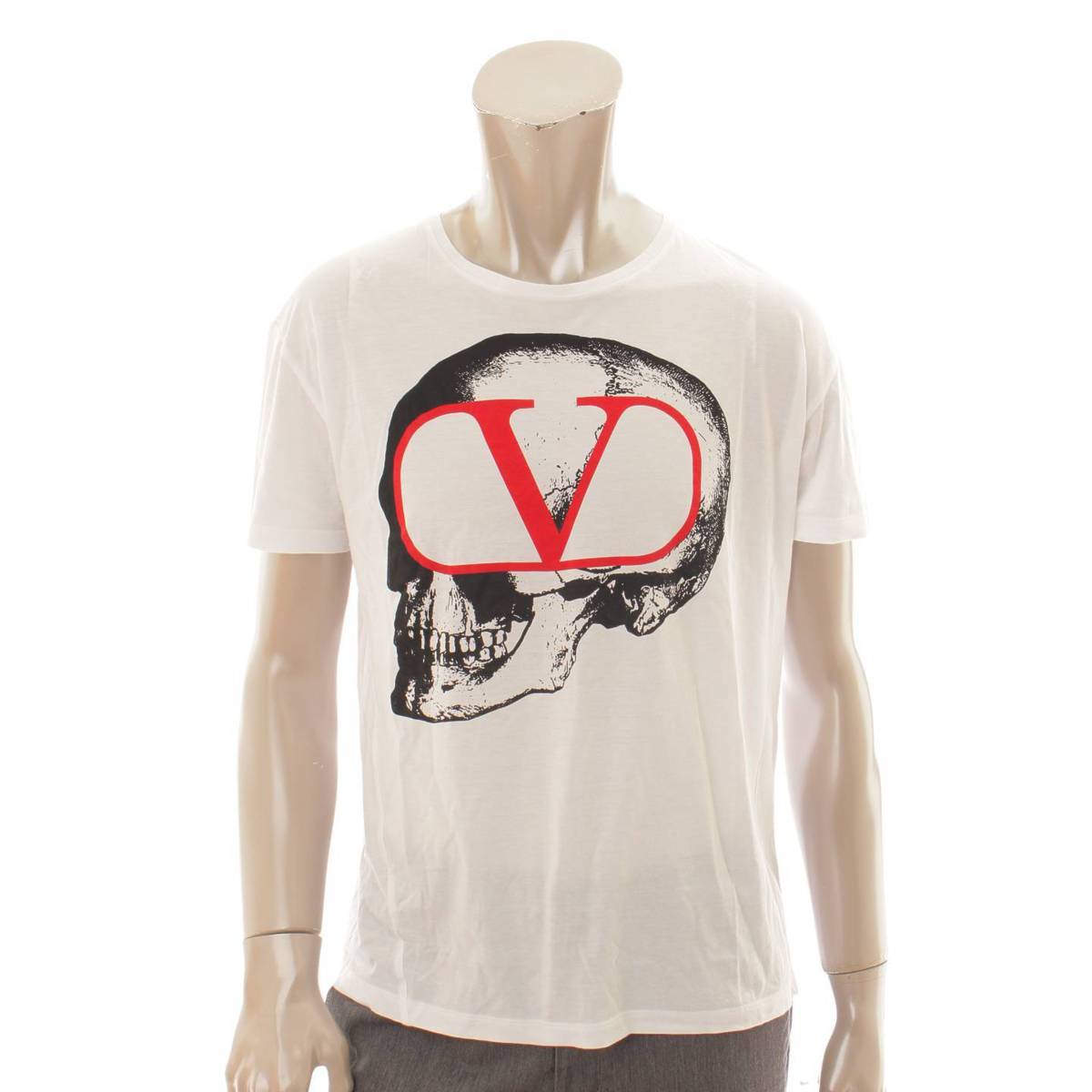 美品 ヴァレンチノ ×アンダーカバー 19年製 プリント 半袖Ｔシャツ メンズ 黒 XXS カットソー undercover Valentino