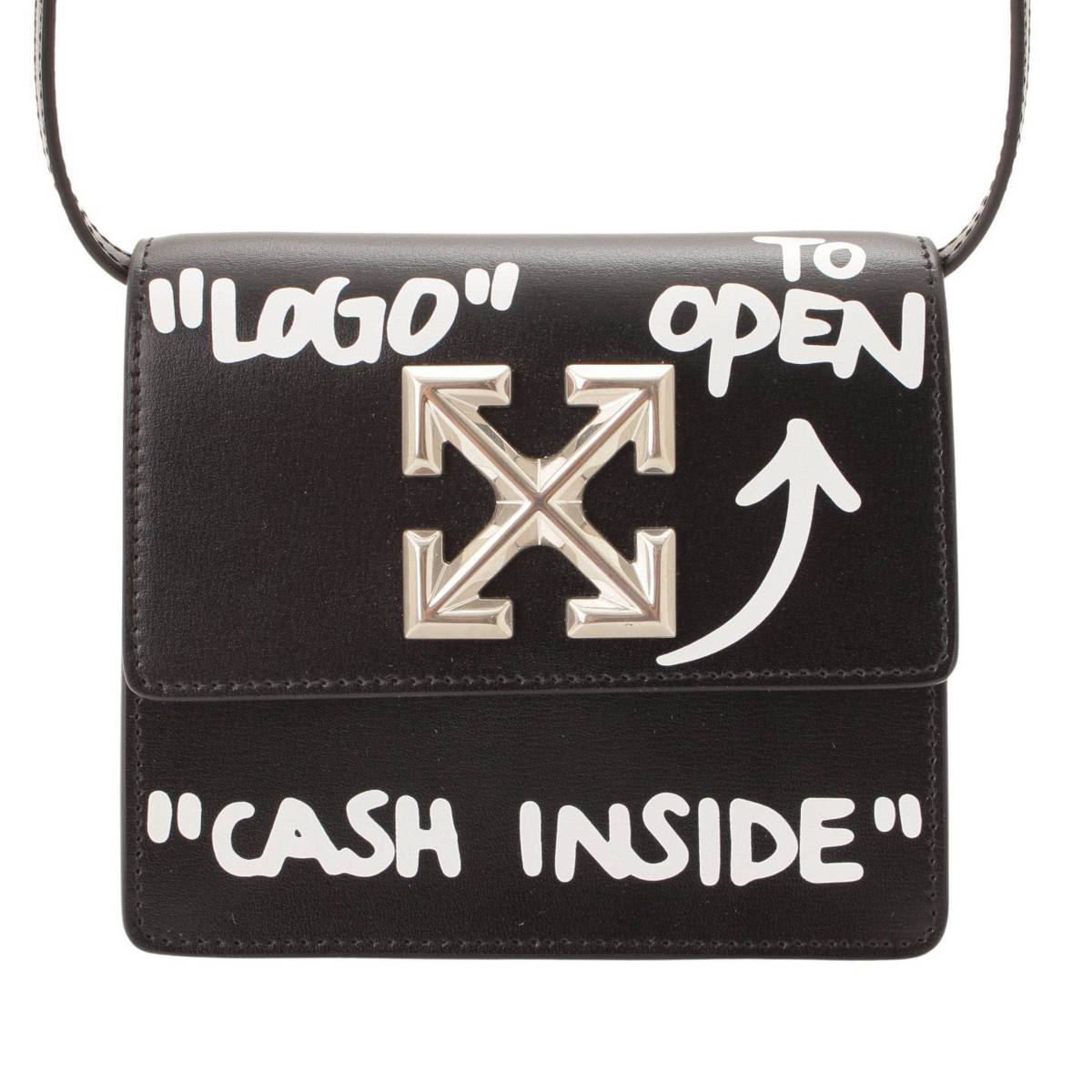 オフホワイト(Off-White) Jitney 0.7 Cash Inside Bag ミニショルダー