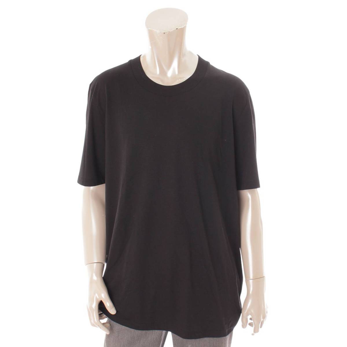 ジルサンダー(Jil Sander) 20SS メンズ 半袖 コットン Tシャツ トップス ブラック XL