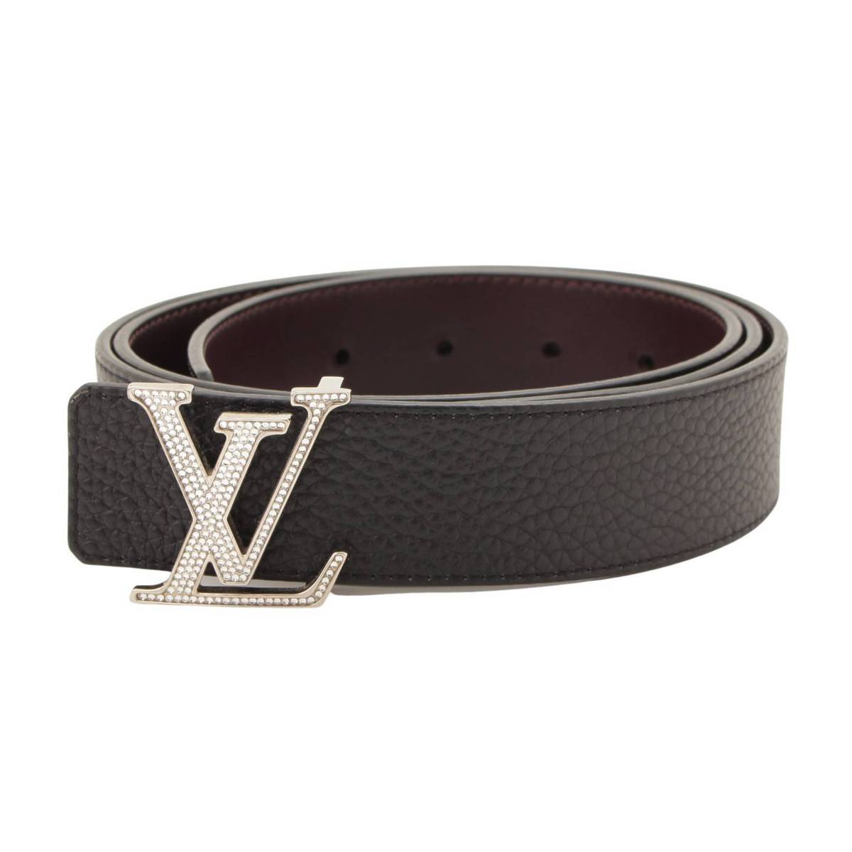 ルイヴィトン(Louis Vuitton) MY LV BELT レザー サンチュール ベルト リバーシブル N1010 ブラック×ブラウン