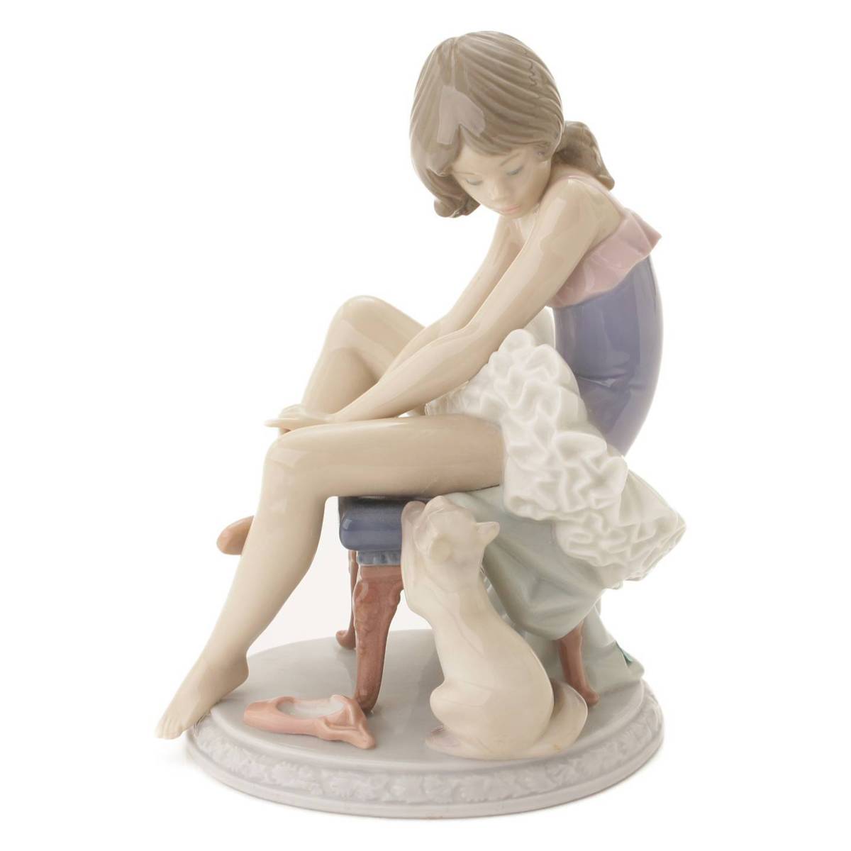 リヤドロ(Lladro) お手伝いありますか？ フィギュリン インテリア 西洋