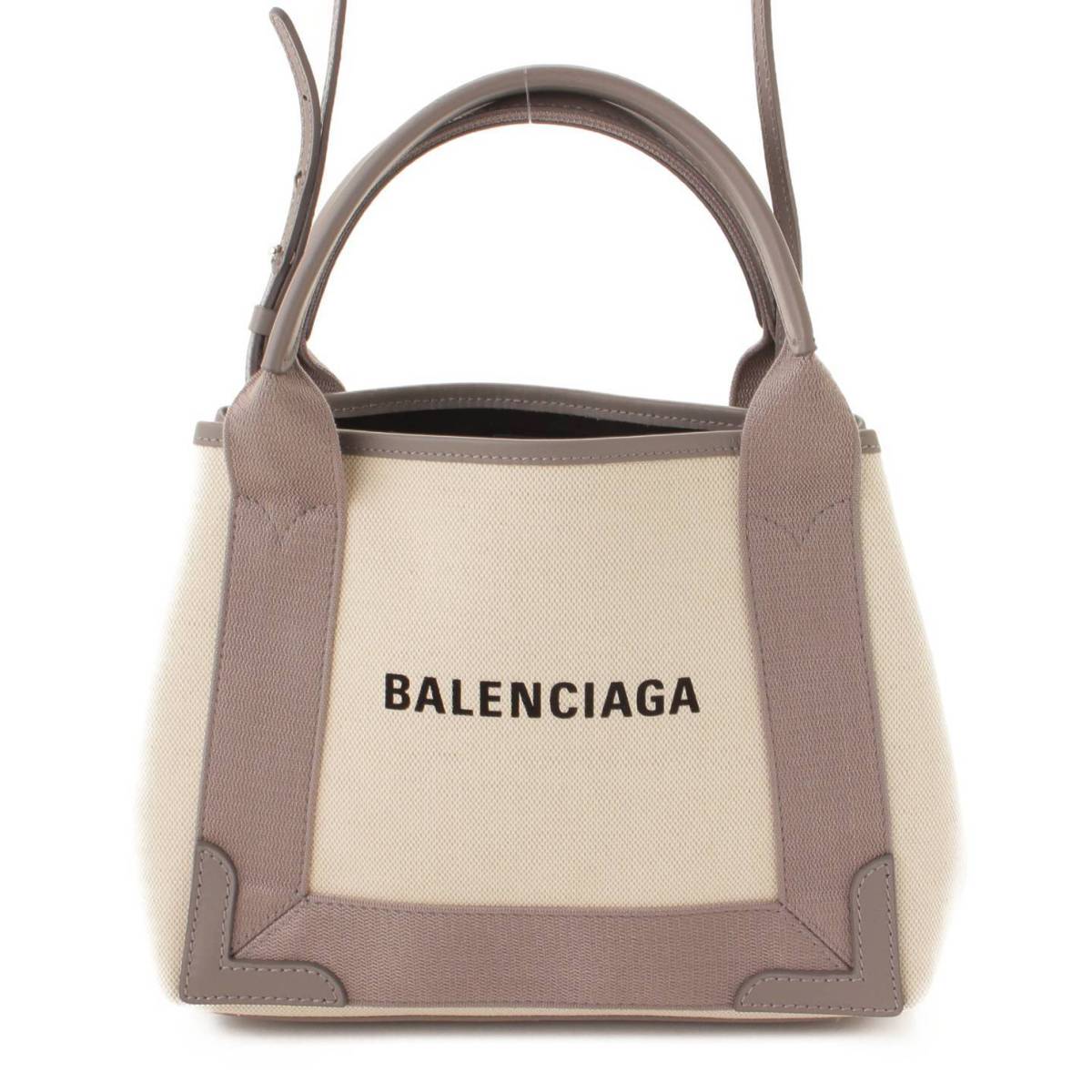 バレンシアガ(Balenciaga) ネイビーカバスXS 2wayハンドバッグ 