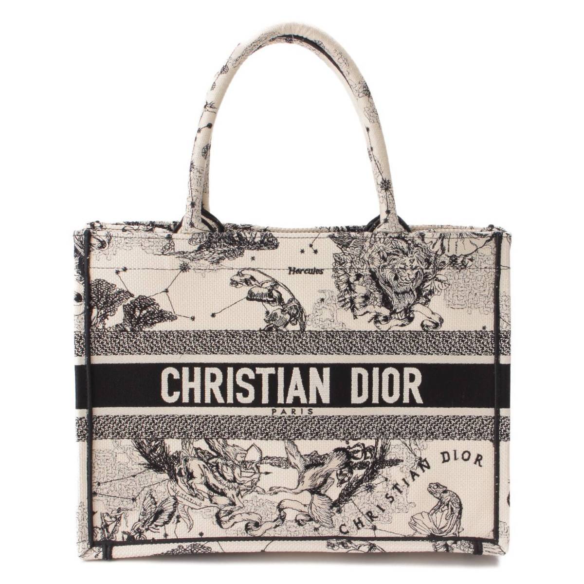 クリスチャン ディオール(Christian Dior) ブックトート ミディアム zodiac エンブロイダリー バッグ M1296ZRHZ_M941