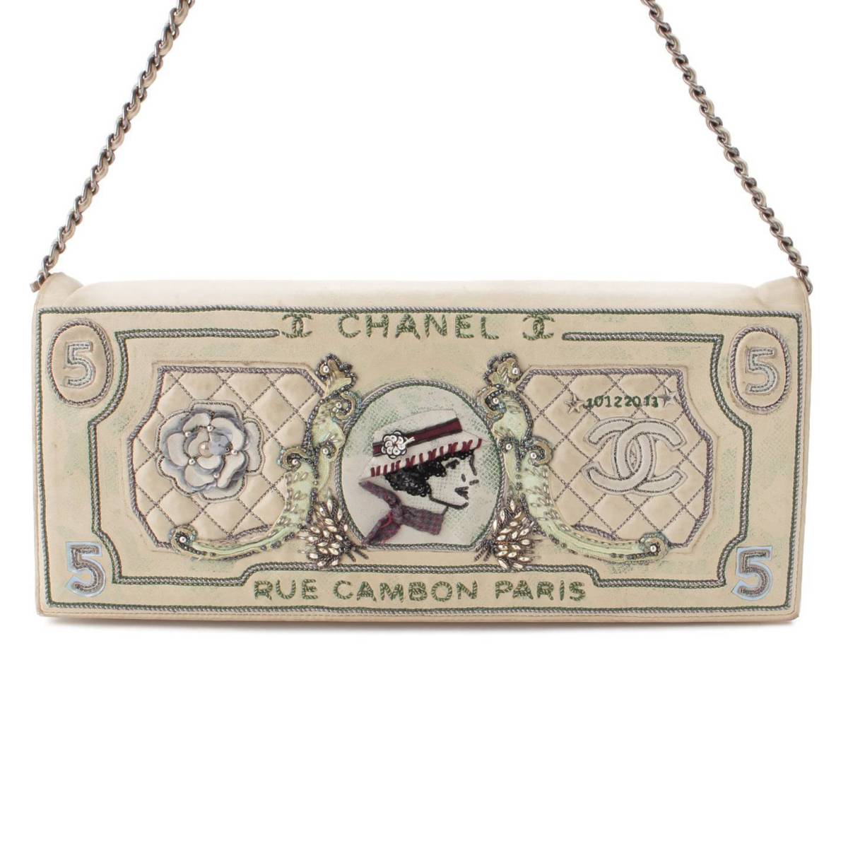 シャネル(Chanel) 14FW パリダラスコレクション ドル箱 チェーンバッグ