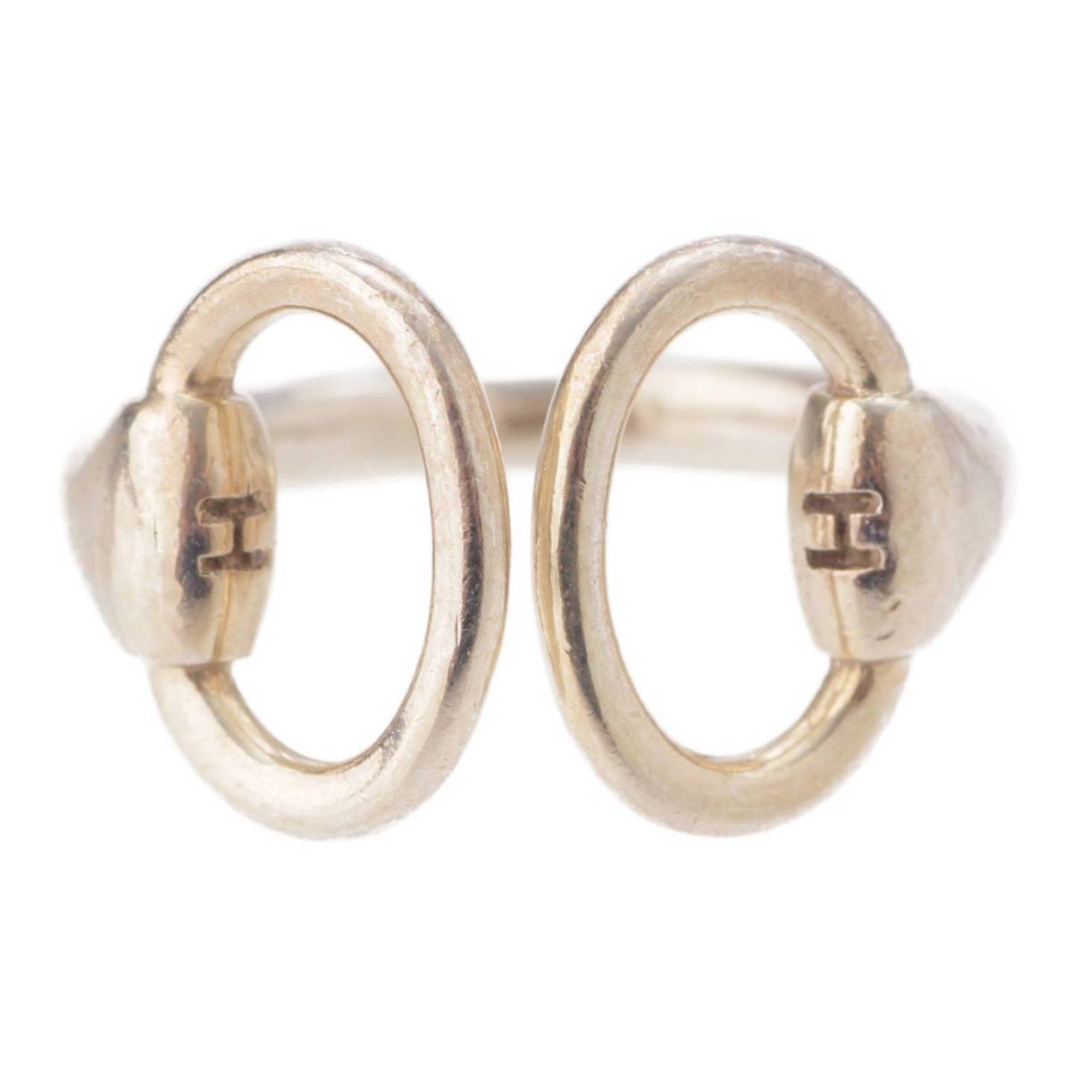 9号 Hermès エルメス HERMES ホースビット リング 指輪 925