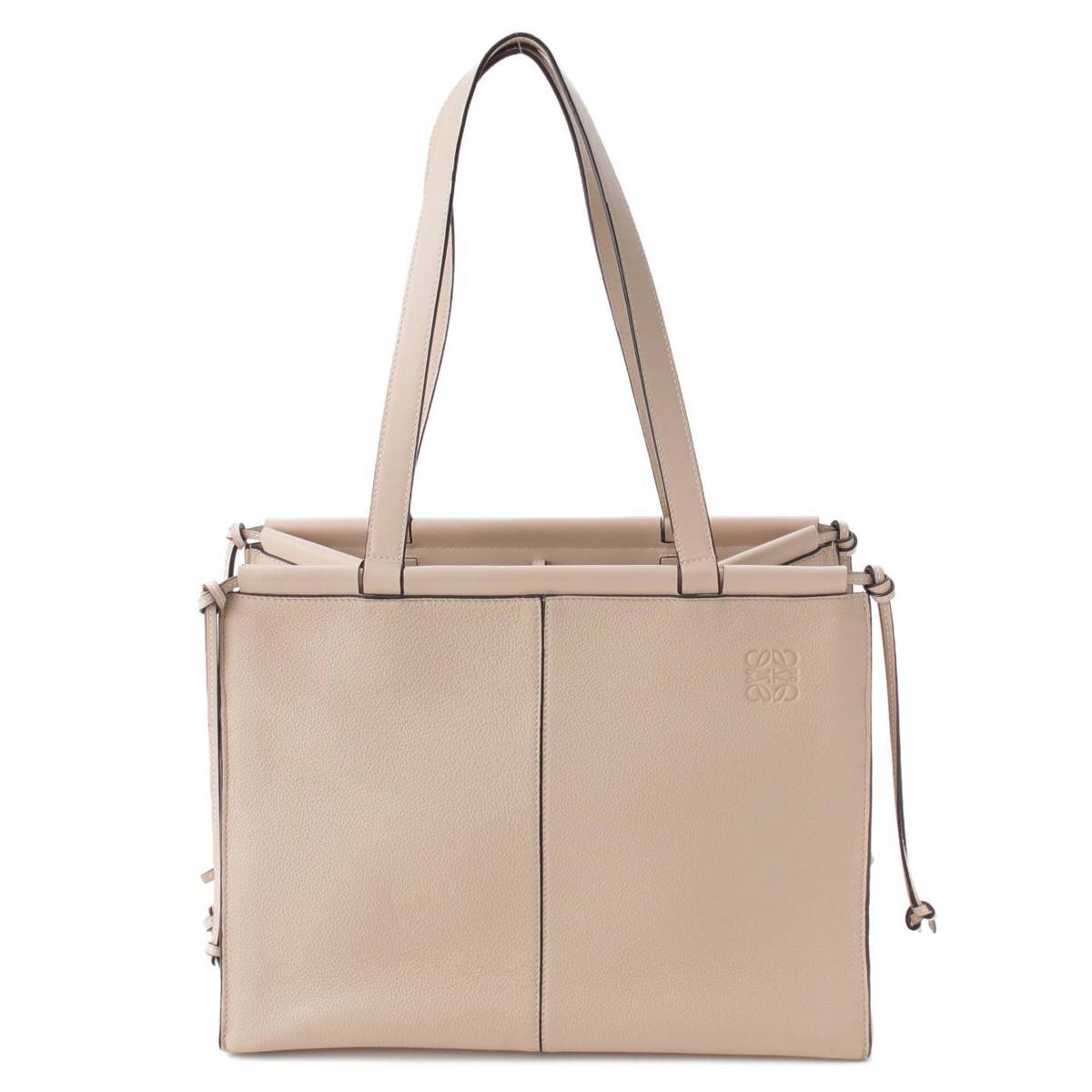 ロエベ(Loewe) アナグラム クッショントート レザー 309.12AB90 トート