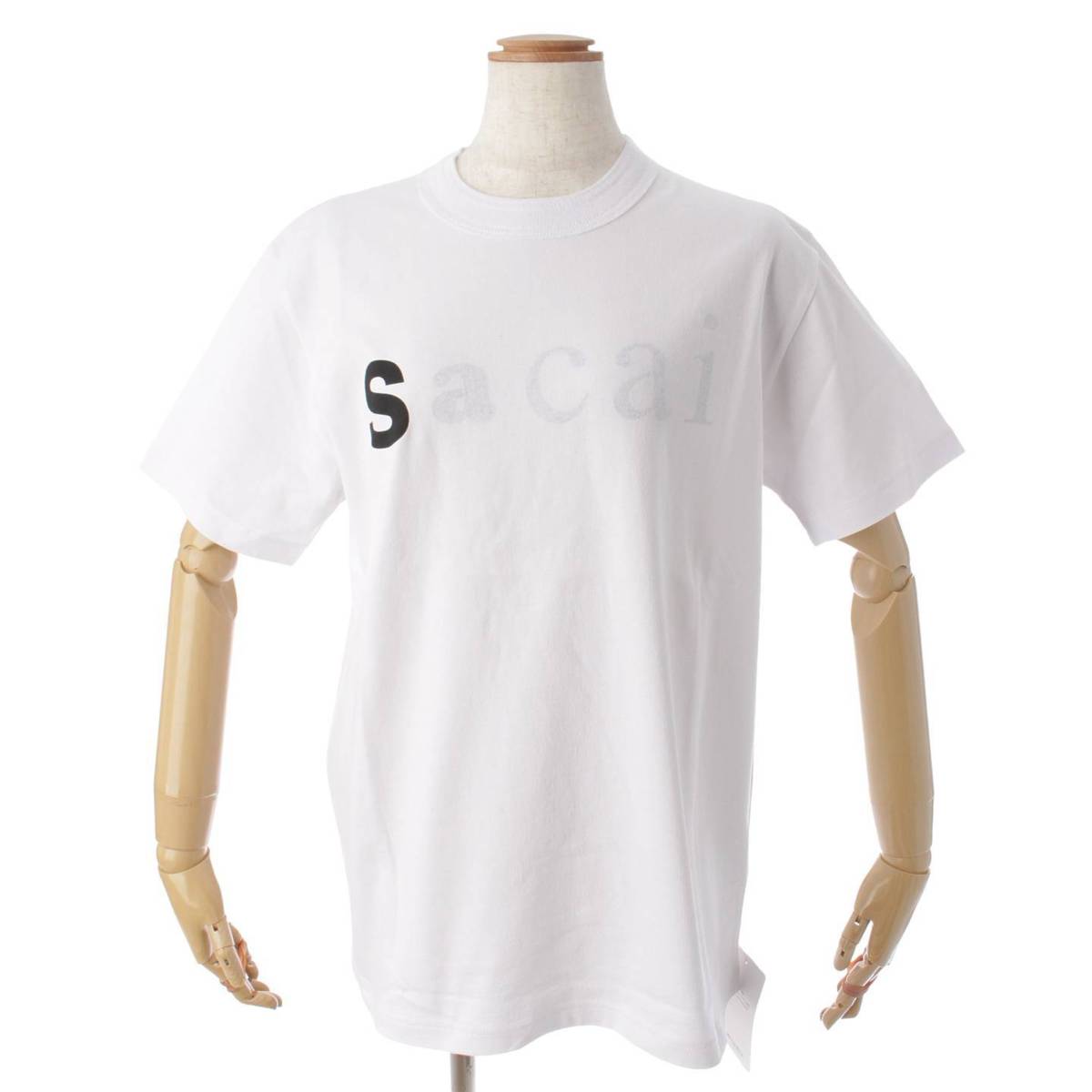 サカイ(sacai) 22SS sacai s logo tee ロゴ Tシャツ トップス 22-0353 ホワイト 中古 通販 retro レトロ