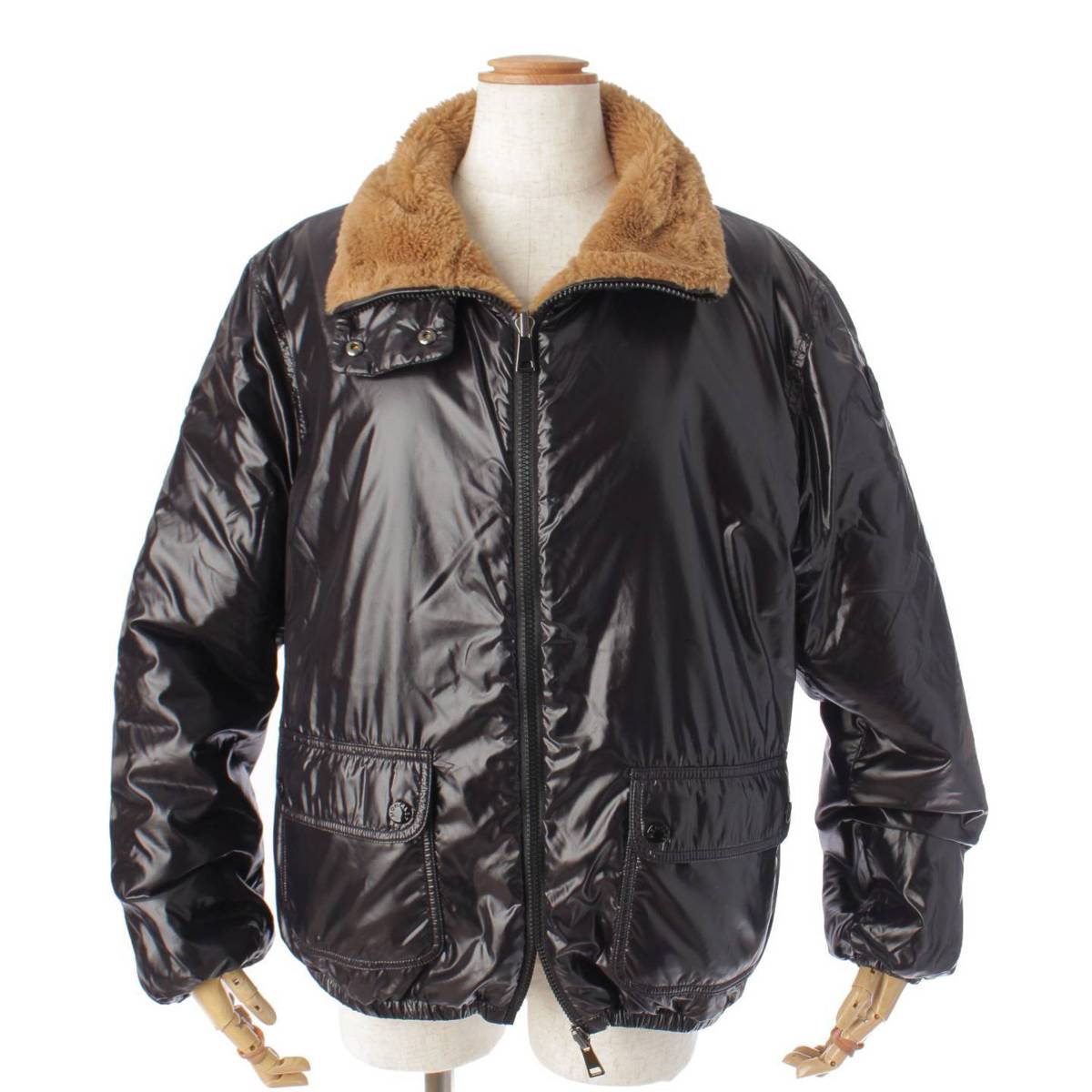 モンクレール(Moncler) LAVEDAN ロング ダウンコート 49375 ブラウン 0