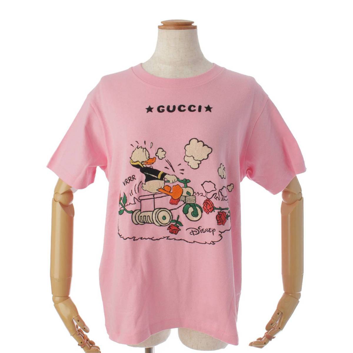 グッチ(Gucci) ディズニー ドナルドダック コットン 半袖 Tシャツ