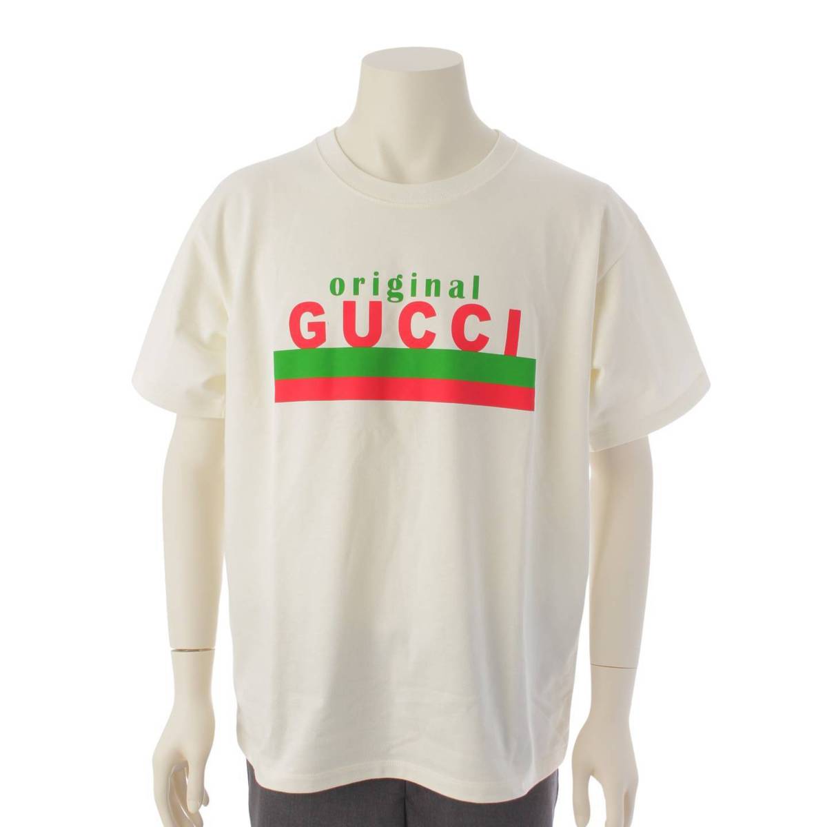 グッチ(Gucci) メンズ ACDC バンド Tシャツ 493117 ブラック S 中古