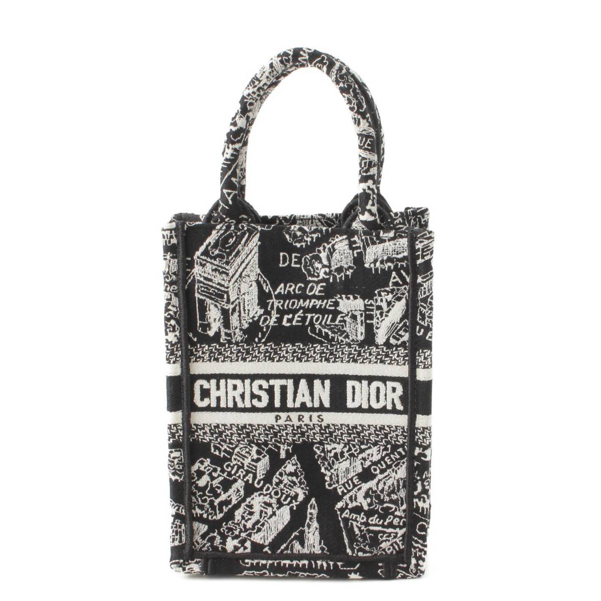 クリスチャンディオール Christian Dior ブックトート キャンバス エン