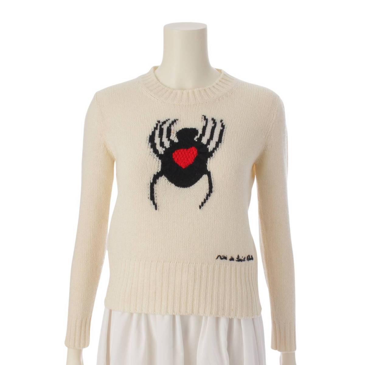 宜しくお願い致しますエルメス カシミヤ100％ スパイダー カシミヤ ニット セーター  蜘蛛