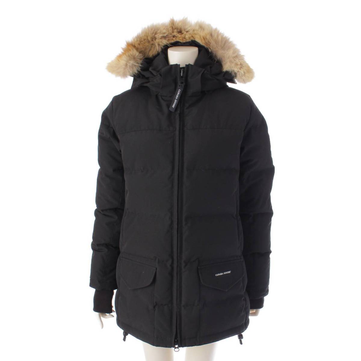 カナダグース CANADA GOOSE SOLARIS PARKA ファーフード ジップアップ