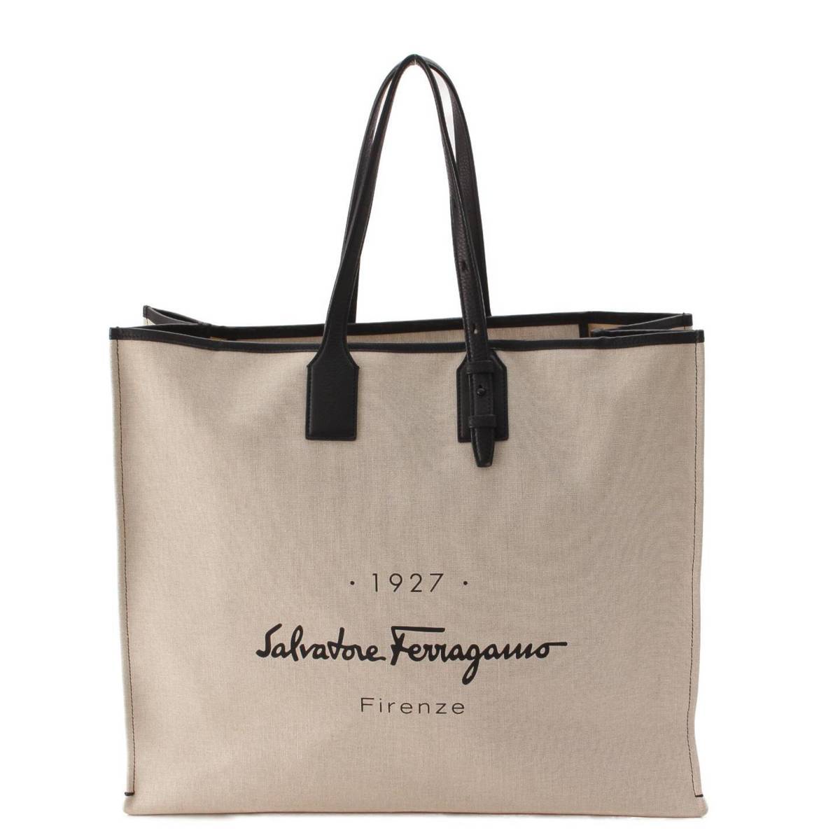 サルバトーレフェラガモ Salvatore Ferragamo 1927 ロゴ キャンバス ...