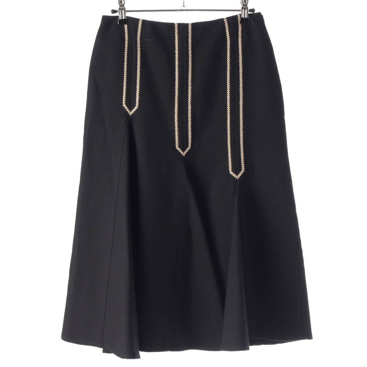 ysSALEz̑uh  EF[Y {i[ Midi skirts E[ ~fBXJ[g 6524-343-1750 ubN 38