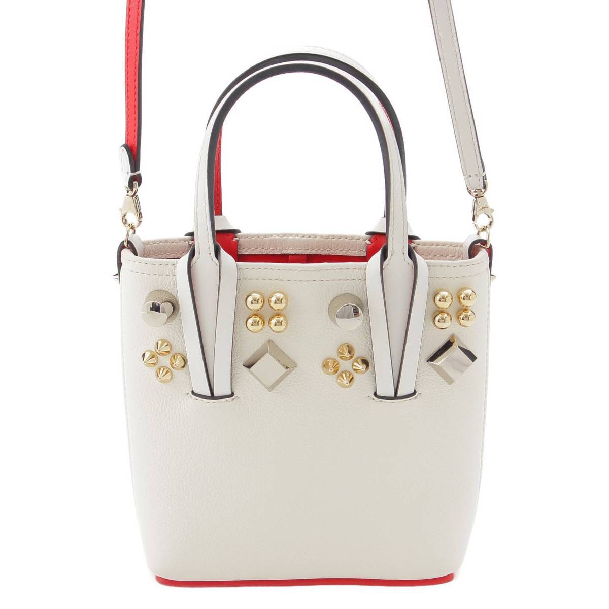 NX`u^ Christian Louboutin Cabata Jo^ Mini ~j X^bY U[ 2way V_[ nhobO zCg